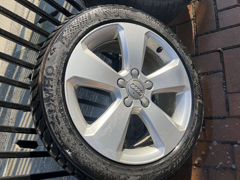 Jante 17” 5x112 Audi A3/A4, Skoda/Vw passat/Golf5/6/7 cu anvelope M+S 225/45/17