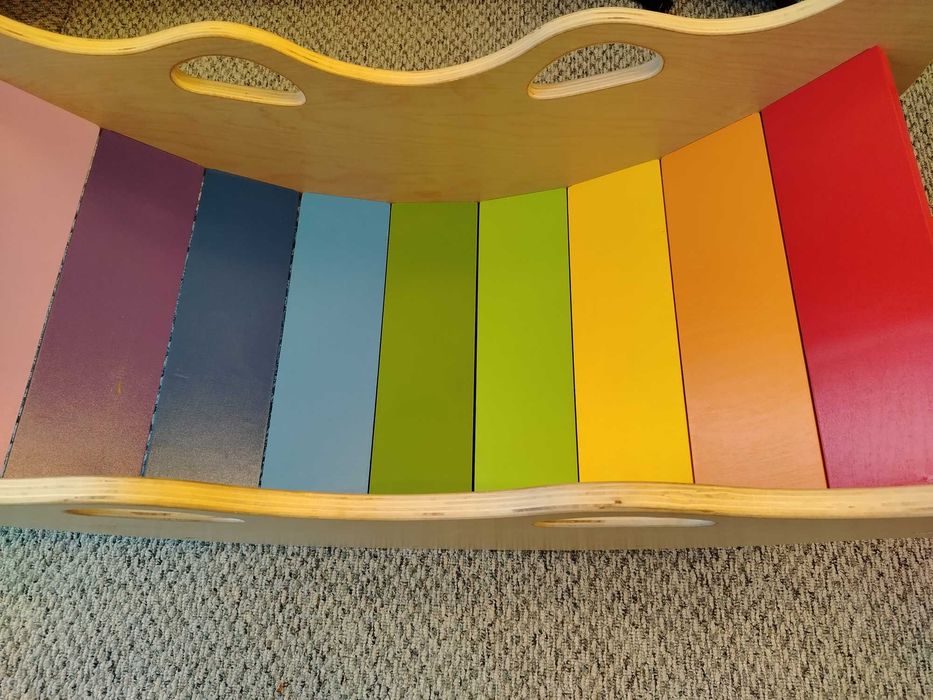 Balansoar copii tip curcubeu