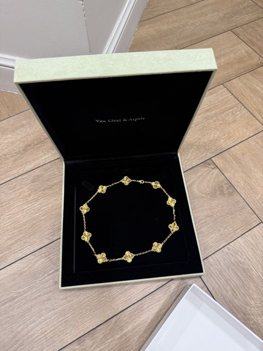 Колье Van Cleef & Arpels 10 мотивов Vintage Alhambra
