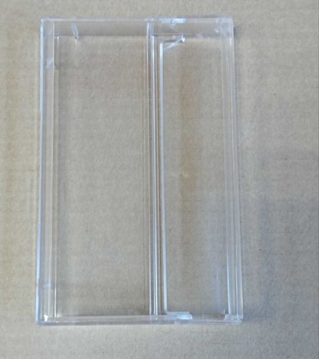 Нова прозрачна кутия за аудиокасета – Audio Cassette Tape Case - Clear