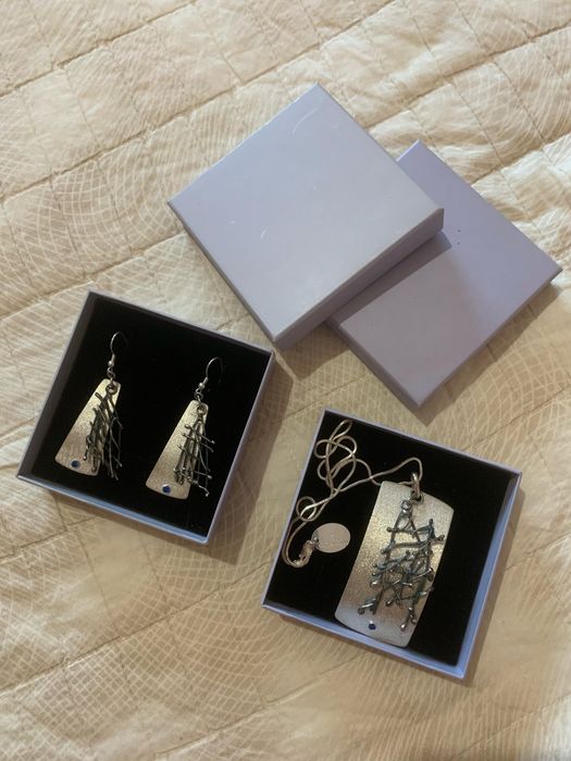 Set bijuterii din argint David Sandu