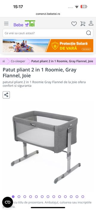 Patut bebe de la 0 luni.