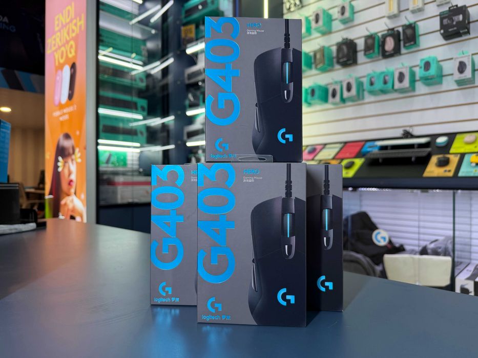 Logitech G403 HERO — Проводная игровая мышь
