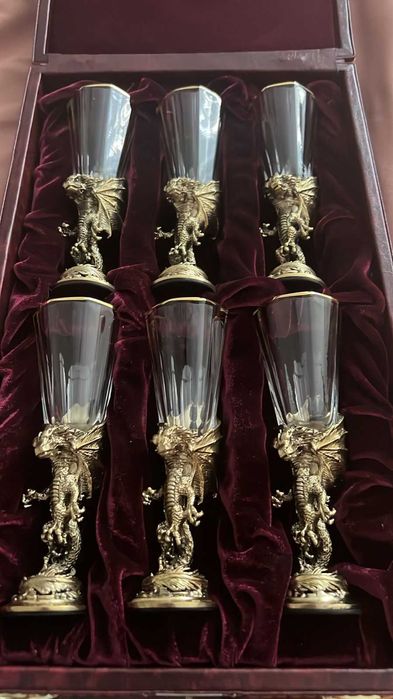 Рюмки ручной работы