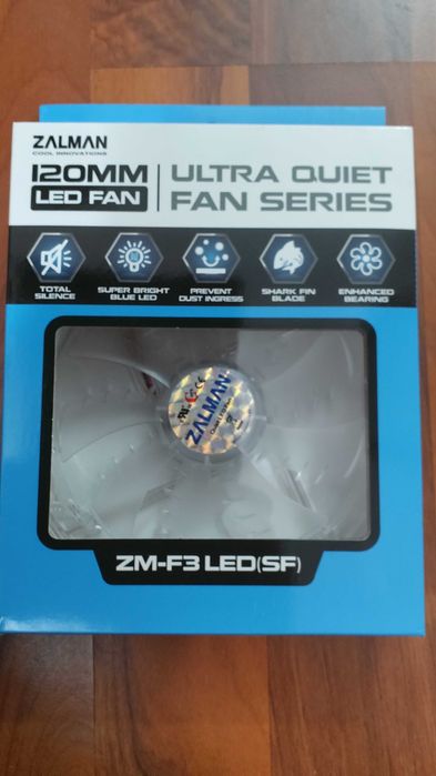 Ventilator 120 mm Zalman albastru