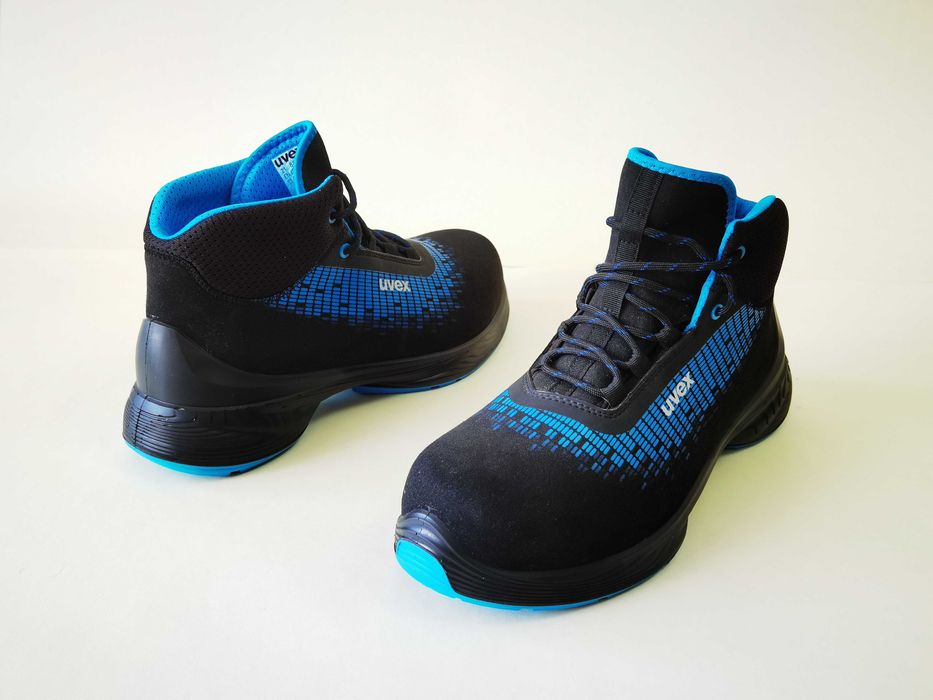 Bocanci lucru UVEX  44 45  Ghete Protectie bombeu metalic Elten Ca NOI