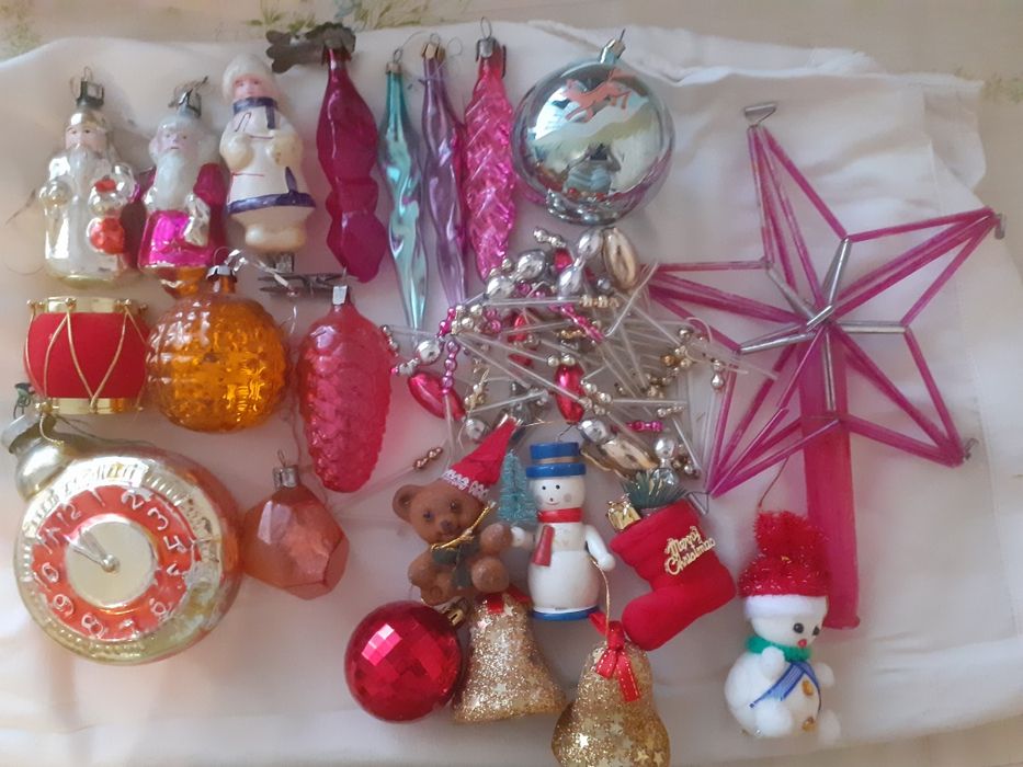 ЁЛОЧНЫЕ игрушки.