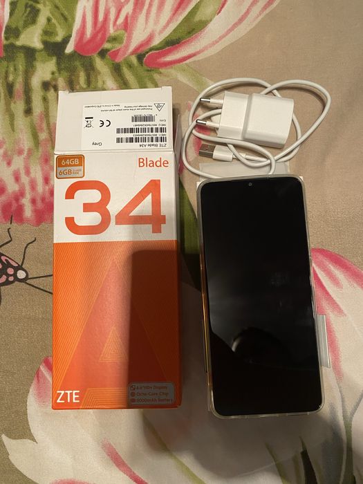 Telefon ZTE Blade A34 – Nou, doar desigilat