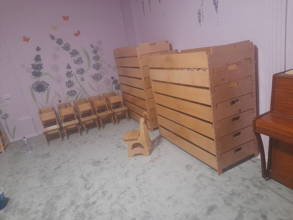 Bog'chalar uchun ajoyib turdagi kravatlaar va divanlar