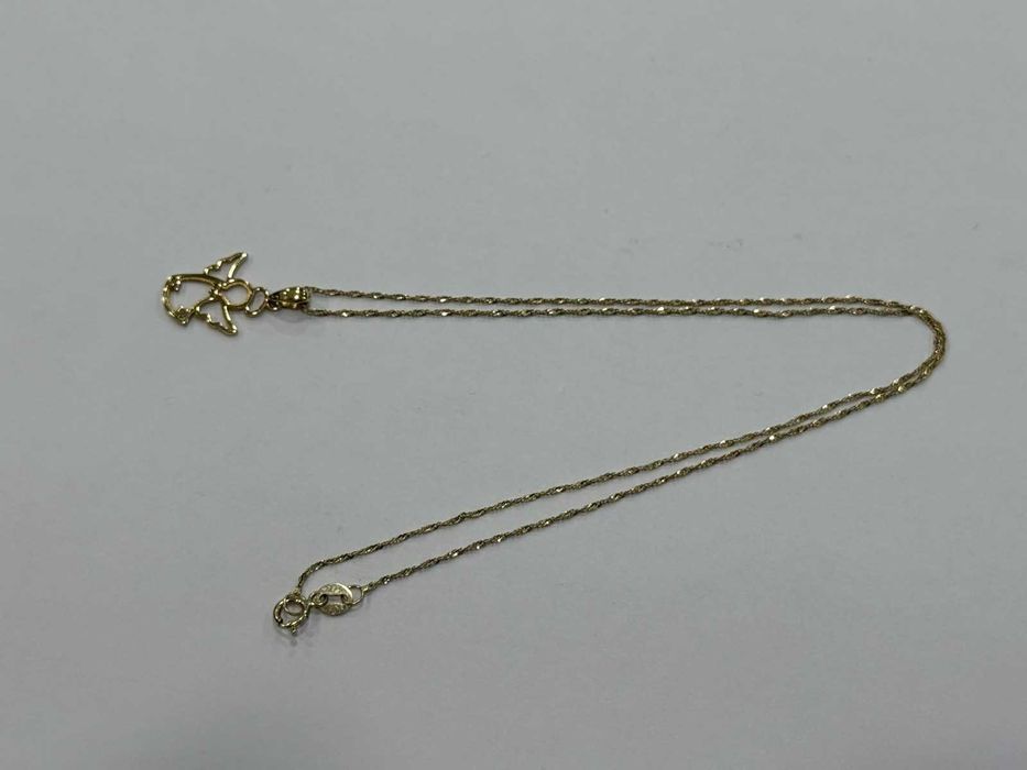 Златен синджир с висулка 14К – 1,50г