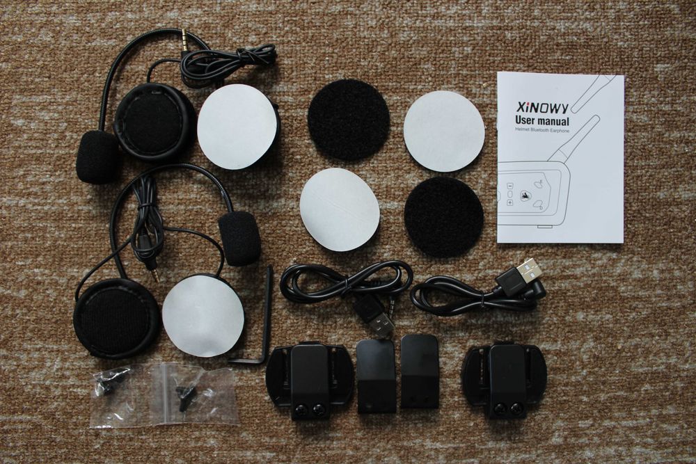 Блутут интерком Xinowy V6/Bluetooth Intercom