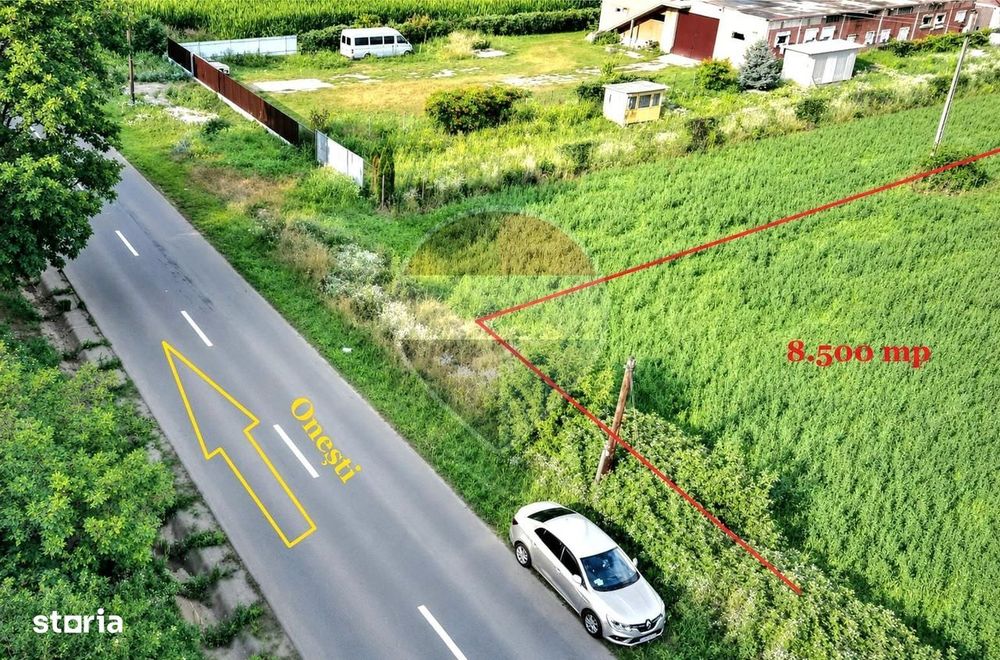 Teren intravilan in Onești - Calea Scutarului