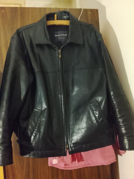 Мъжко кожено яке Marc O'Polo  размер L никога не е носено, бартер