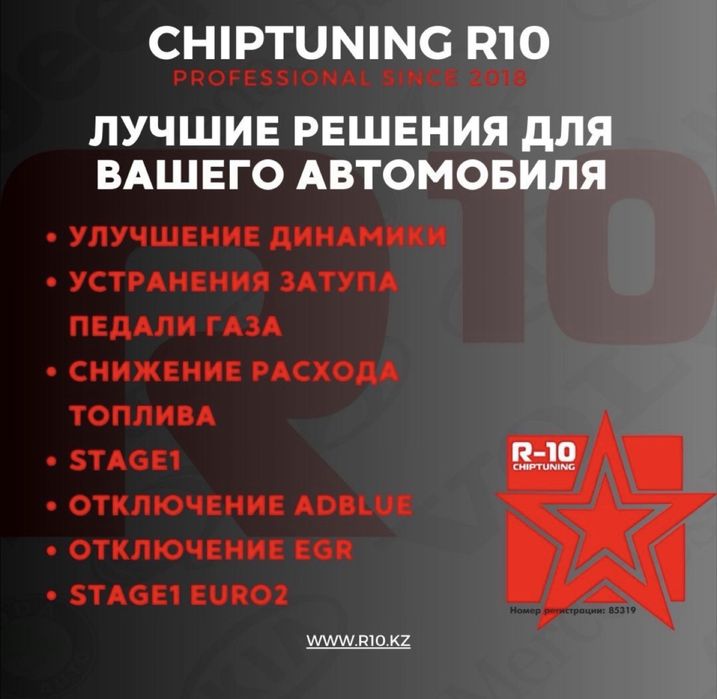Чип тюнинг R10 ( удаление катализатора )