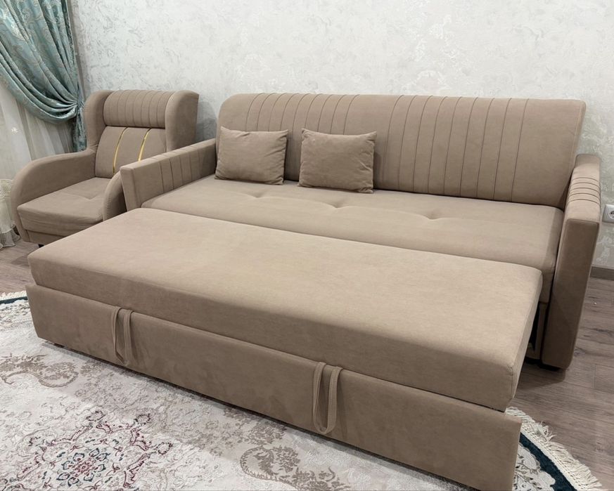 Продам Диван с креслом (в комплекте)