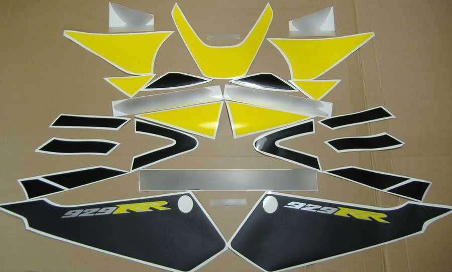 Стикери Honda CBR 929RR Fireblade лепенки  хонда цбр 929 rr рр sc44