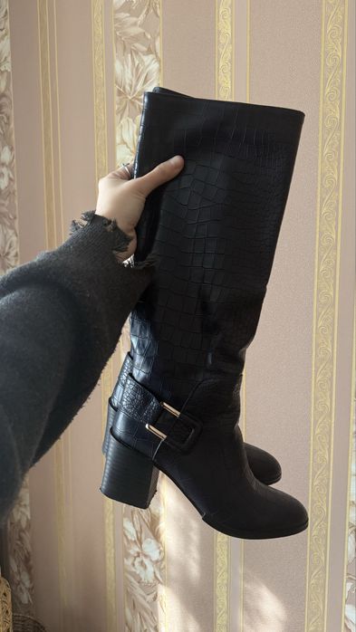 Продам сапоги экокожа