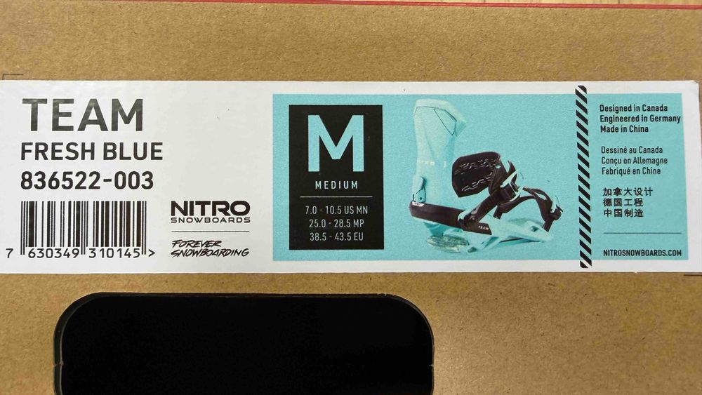 Legatura Snowboard Nitro Team marimea M