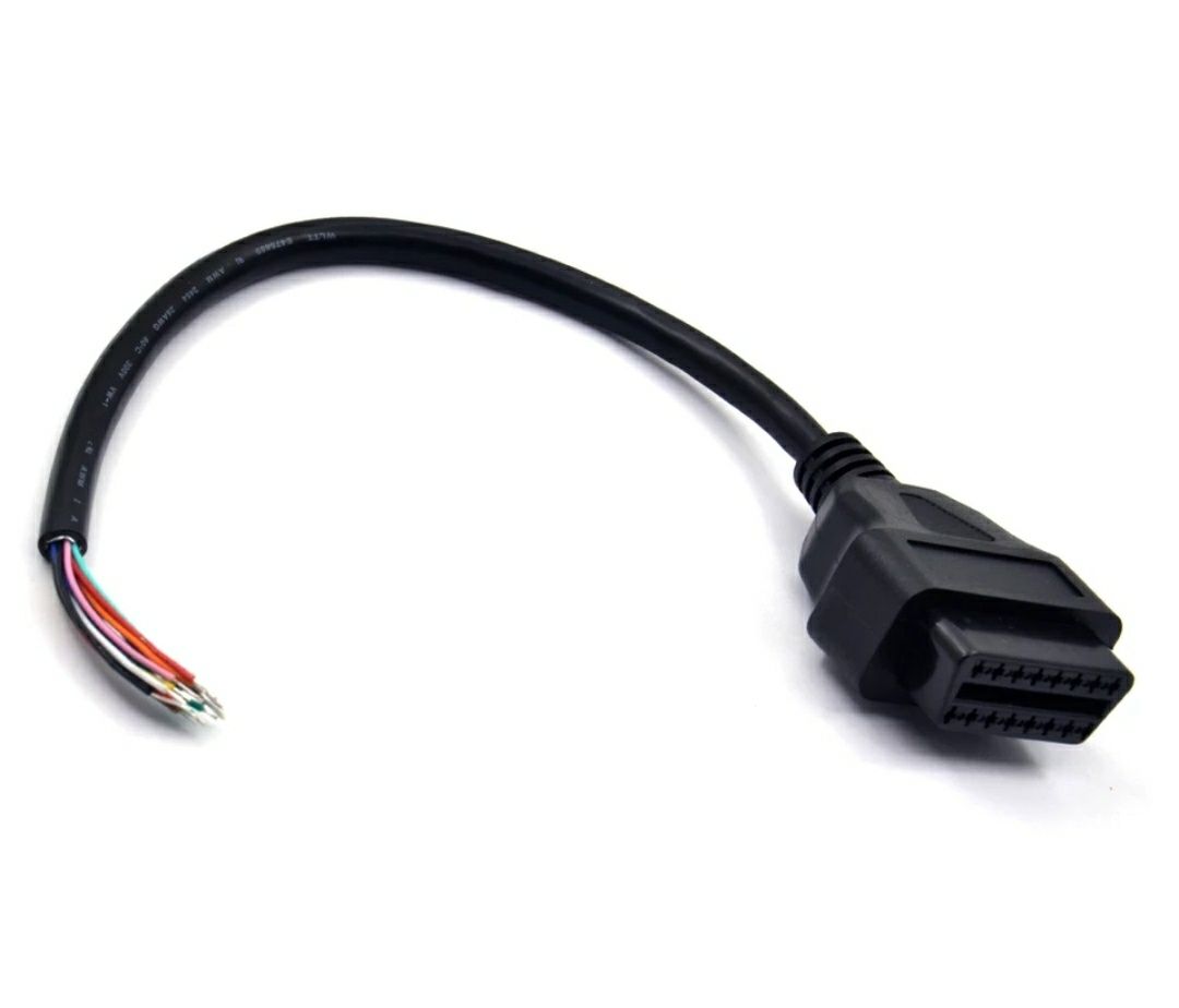 Mufa Conector OBD2 Mama OBD 2 16 Pini OBD II Conector Cablu OBD ...