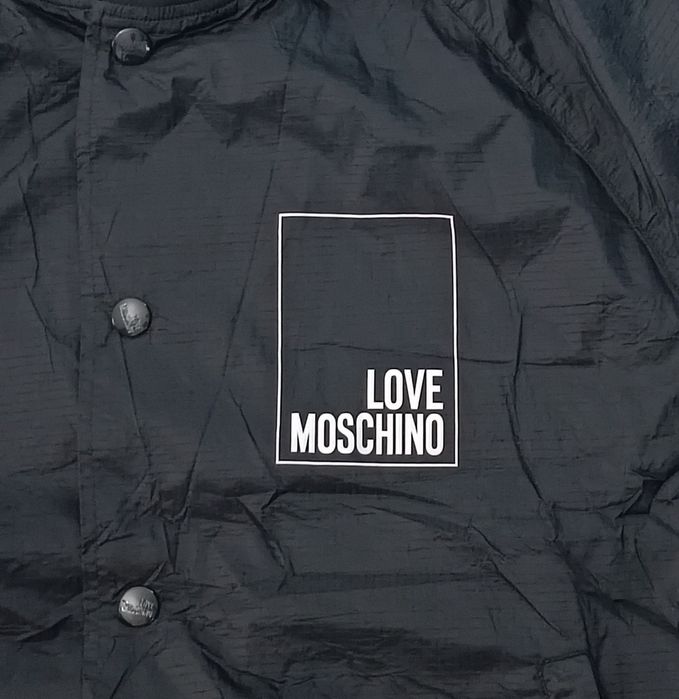 Love Moschino Bomber Jacket оригинално яке XL черно яке