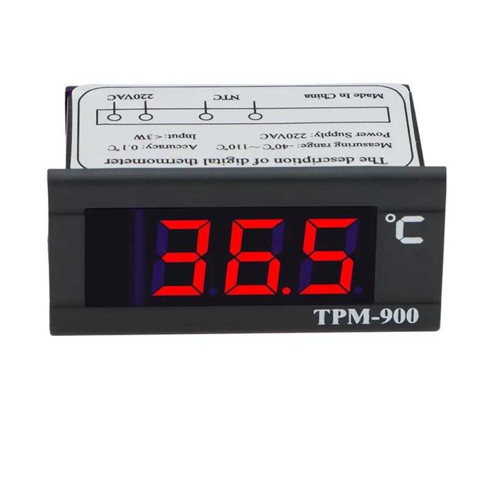 Термометър от -40 до 110°C , Сонда тип NTC 100 cm, 230VAC, 4265