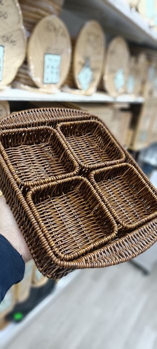 To'qilgan savat xar- xil ko'rinishda