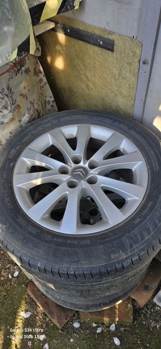 Vând 3 Jante aliaje r16 Citroen c5