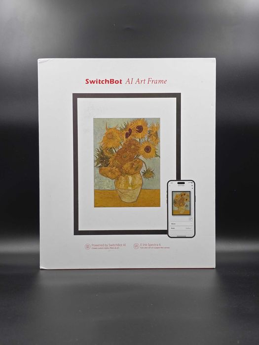 Rama Foto Digitala E-Ink SwitchBot AI Art Frame | NOUA