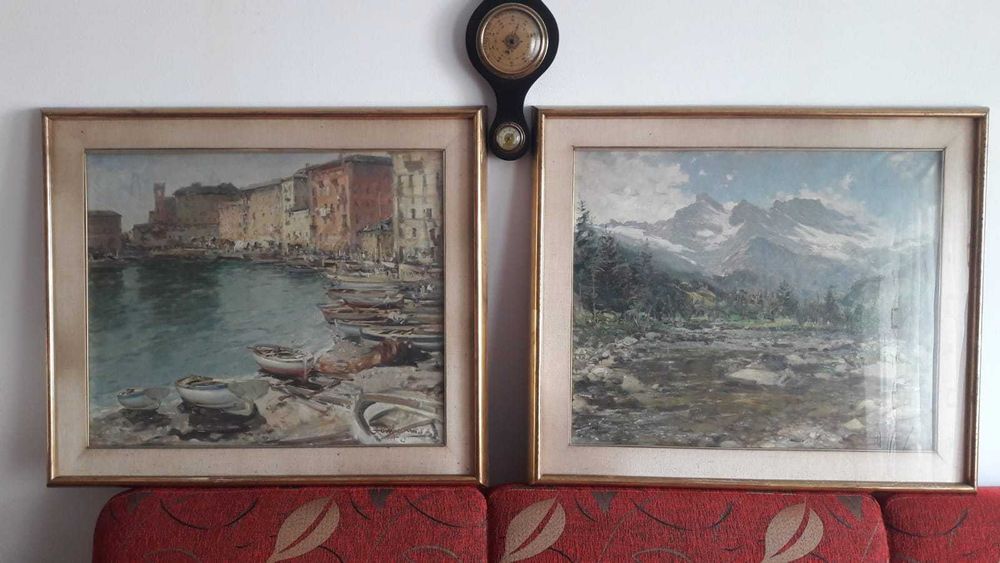 Tablouri semnate Ottorino Campagnari