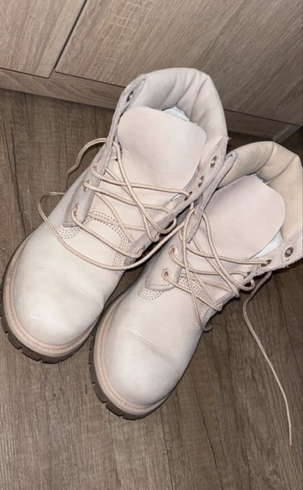 Timberland 6 inch boots - roz deschis