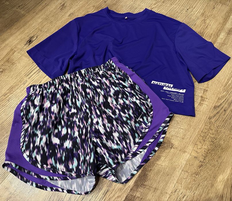 Лилав сет Nike и HM -S размер