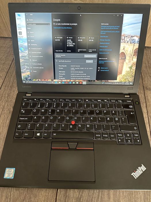 Lenovo ThinkPad X260, Intel Core i5-6300U 8Gb 256 Gb Ssd Full Hd Display