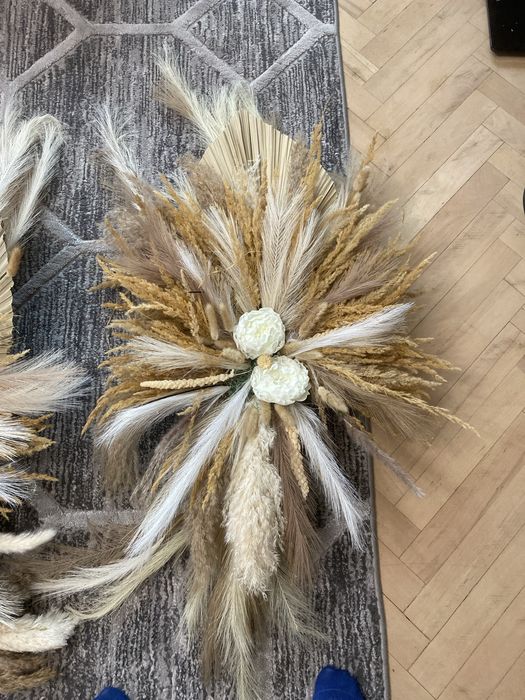 Декор за сватбена арка бохо стил