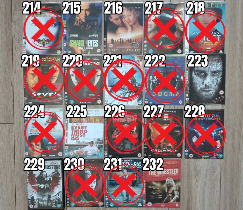 Екшън Филми DVD's Оригинални Дискове на Английски Език 5 лв/бр Movie