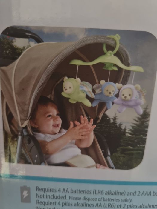 Бебешка въртележка за креватче