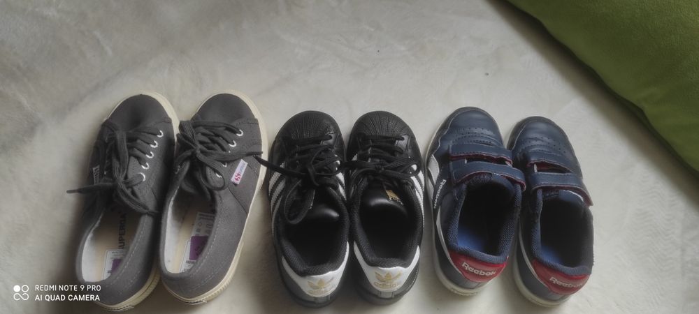ЛОТ. Кецове Adidas, Reebok, Superga