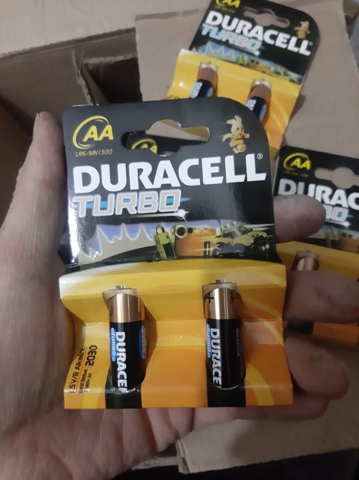 Дюрасел турбо Батерейка