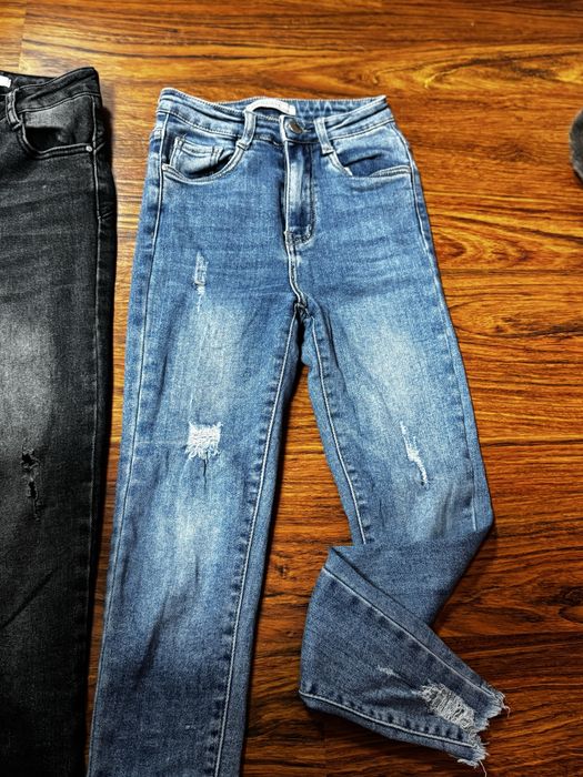 Дамски дънки ХС/С размер ЕЛАСТИЧНИ!