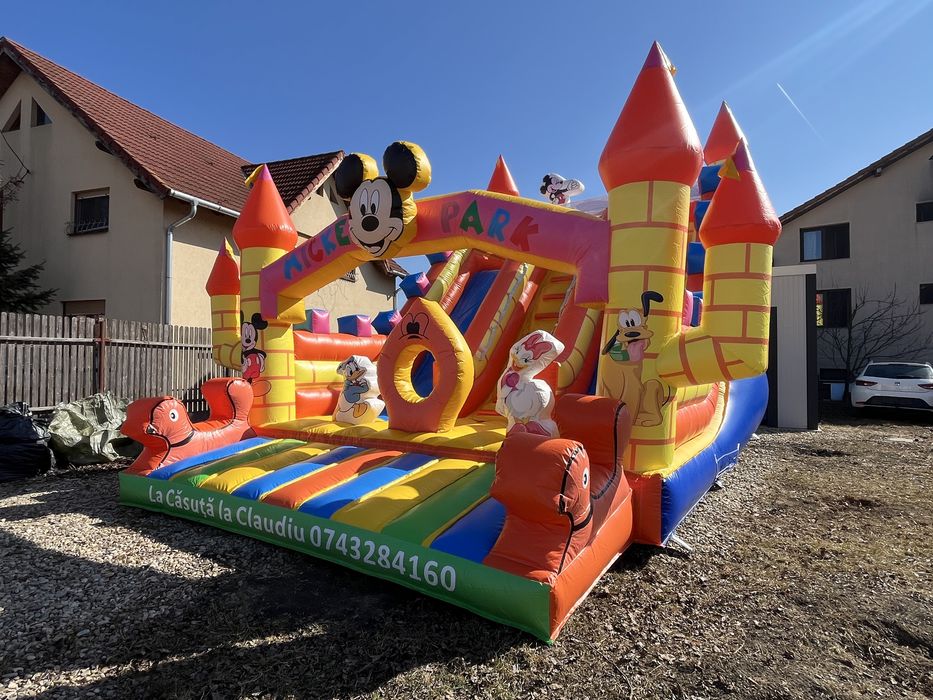 Vand topogan gonflabil