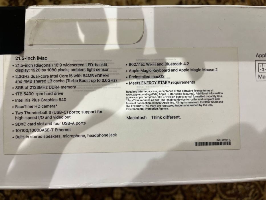 iMac состояние идеальное