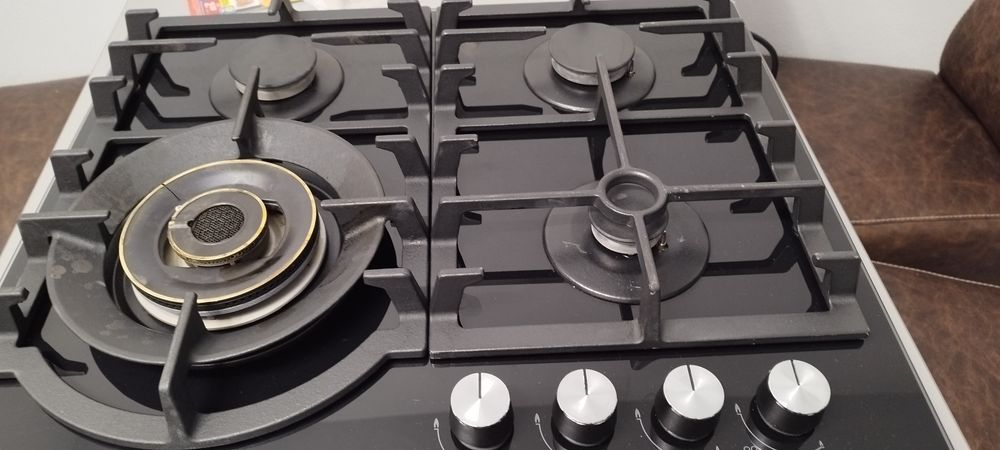 Plita incorporabila pe gaz