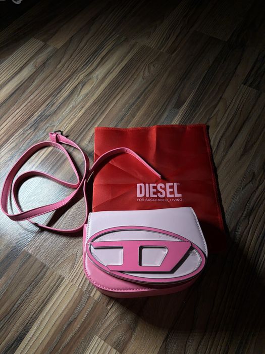 Geanta roz Diesel