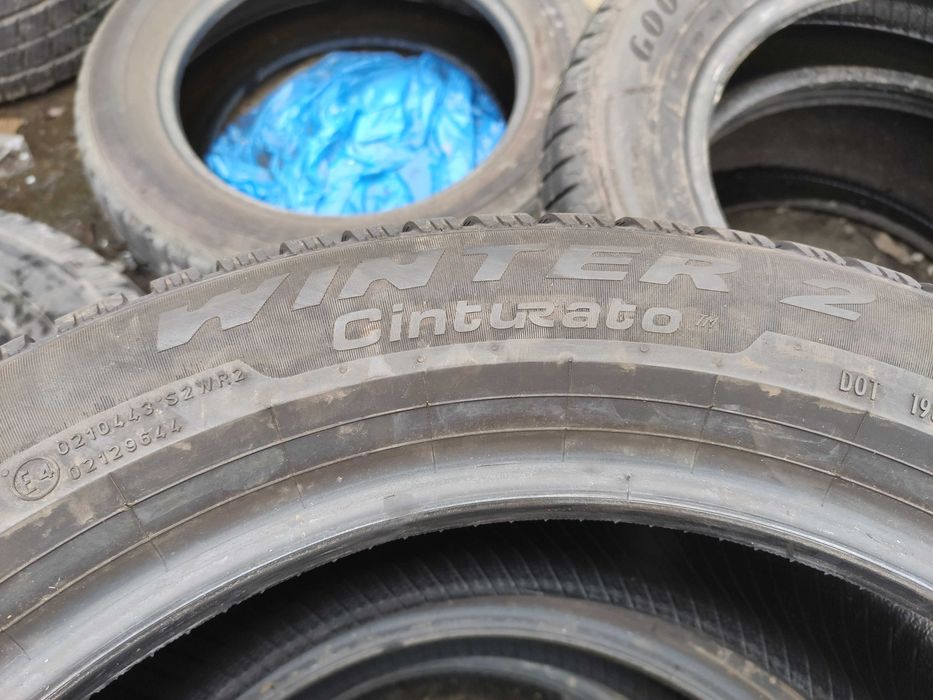 2бр Като нови зимни гуми 225 55 17 - Pirelli - DOT 2024