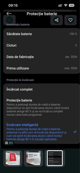 Xiaomi redmi note 15 pro 5G 8 gb ram 256 gb factura si garantie ca nou pachet complet