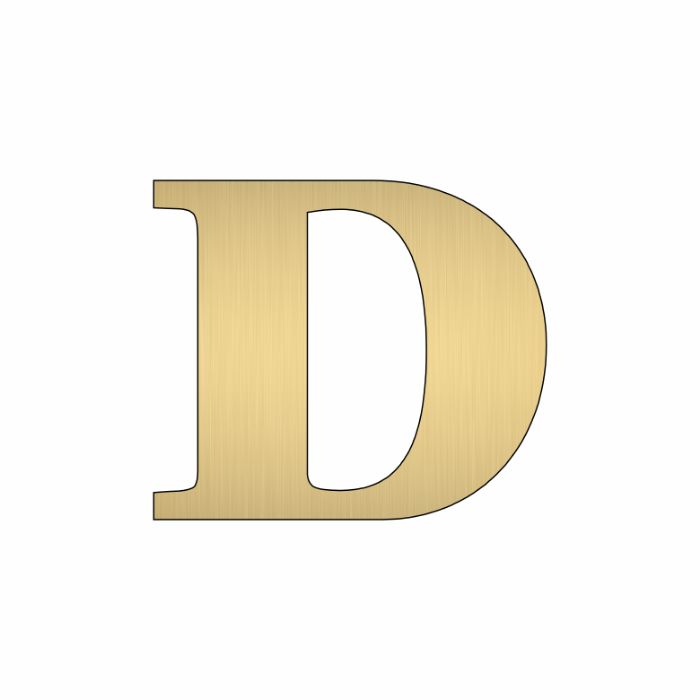 Релефни Букви с цвят Златно или Сребърно 2лв/буква - свободно писане