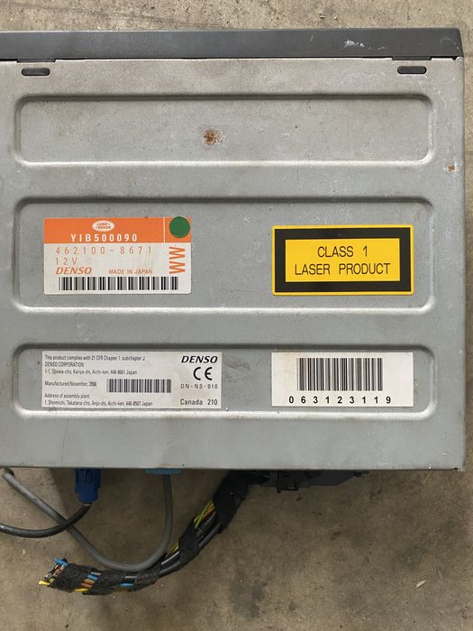 DVD приемник Range Rover