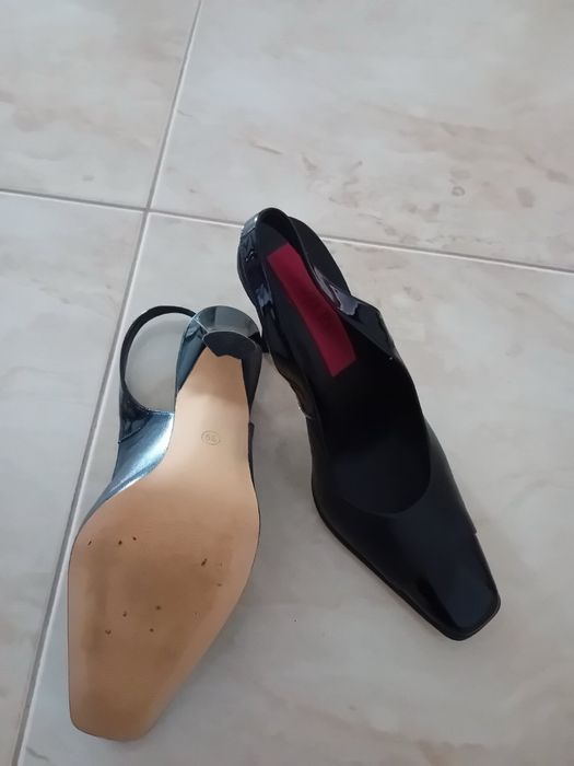 Saboti piele naturala