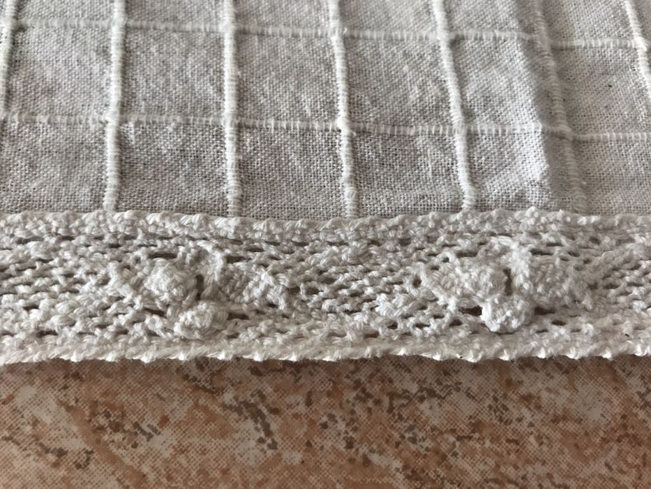 Покривка на една кука ръчна изработка 4 броя и куки за плетене