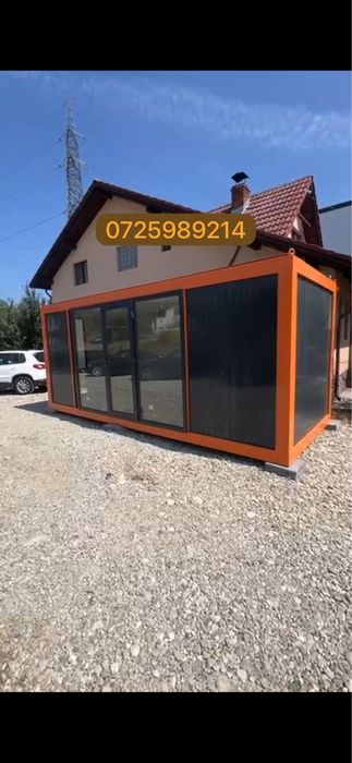 Vand containere modulare pentru birouri vanzari parc auto masini