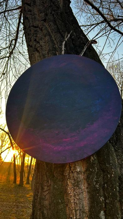 Картина на круглом холсте